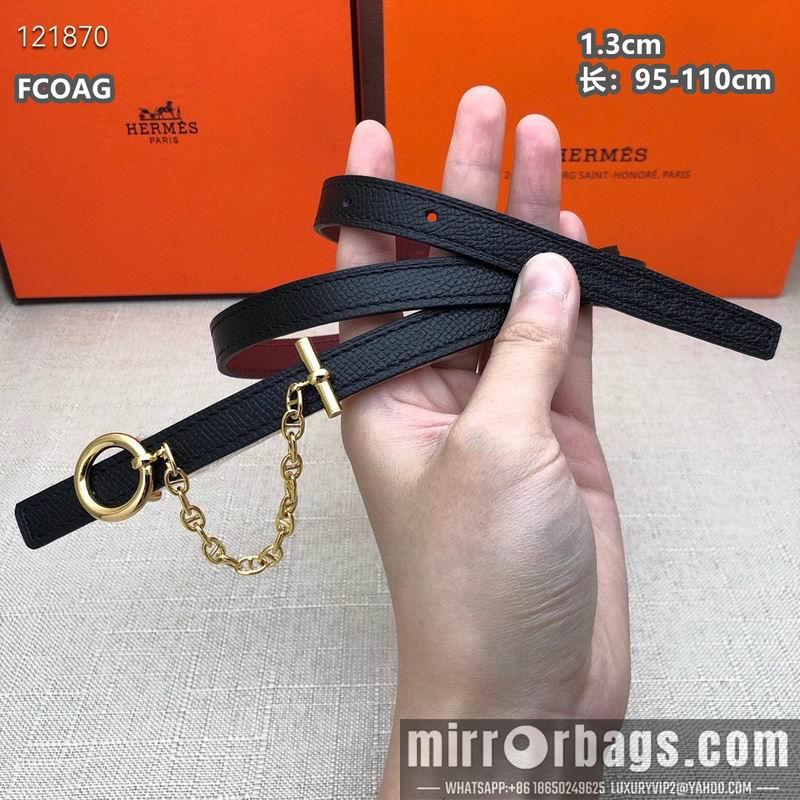 Replica Hermes belt 13mmX95-110cm 8L10