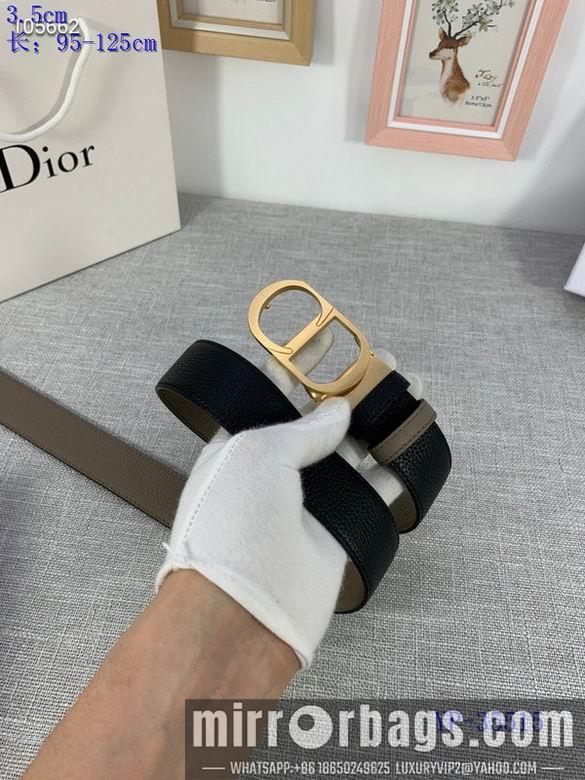 Replica Dior Belt 35mm 95-125cm 8L