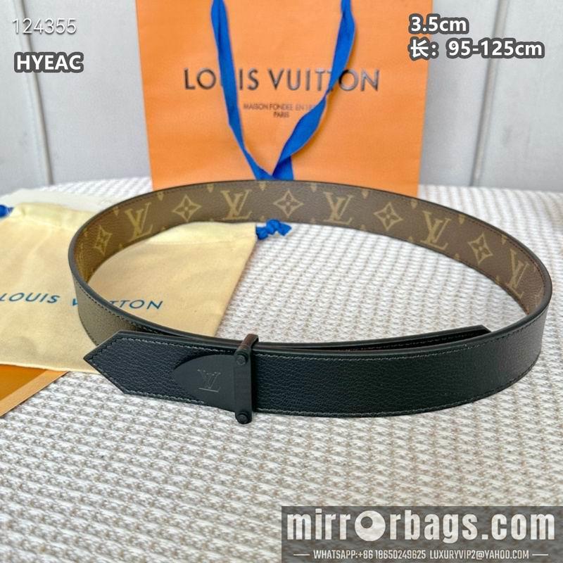 Replica LV belt 35mmX95-125cm 8L15