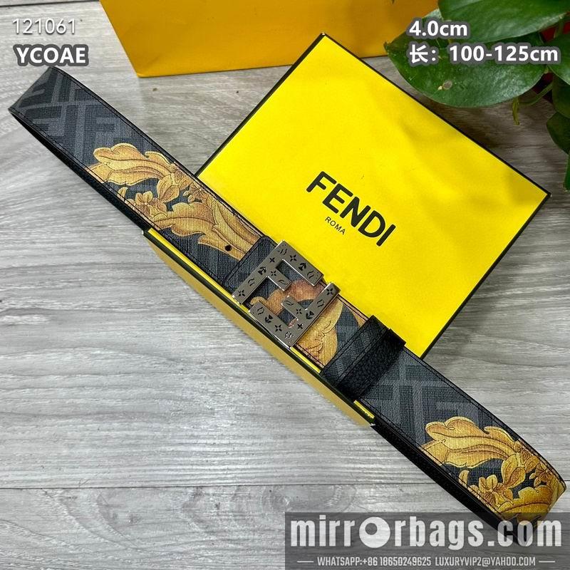 Replica Fendi belt 40mmX100-125cm  8L114