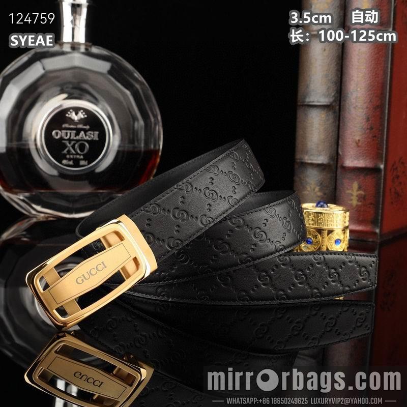 Replica Gucci belt 35mmX100-125cm 8L19