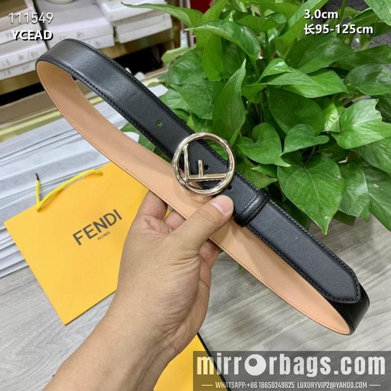 Replica Fendi Belt 30mmX95-125cm 8L10