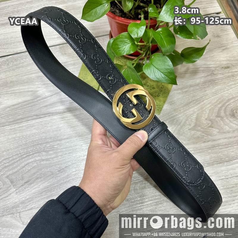 Replica Gucci belt 38mmX95-125cm 8L56