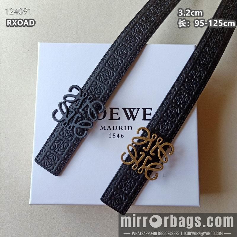 Replica Loewe belt 32mmX95-125cm 8L02