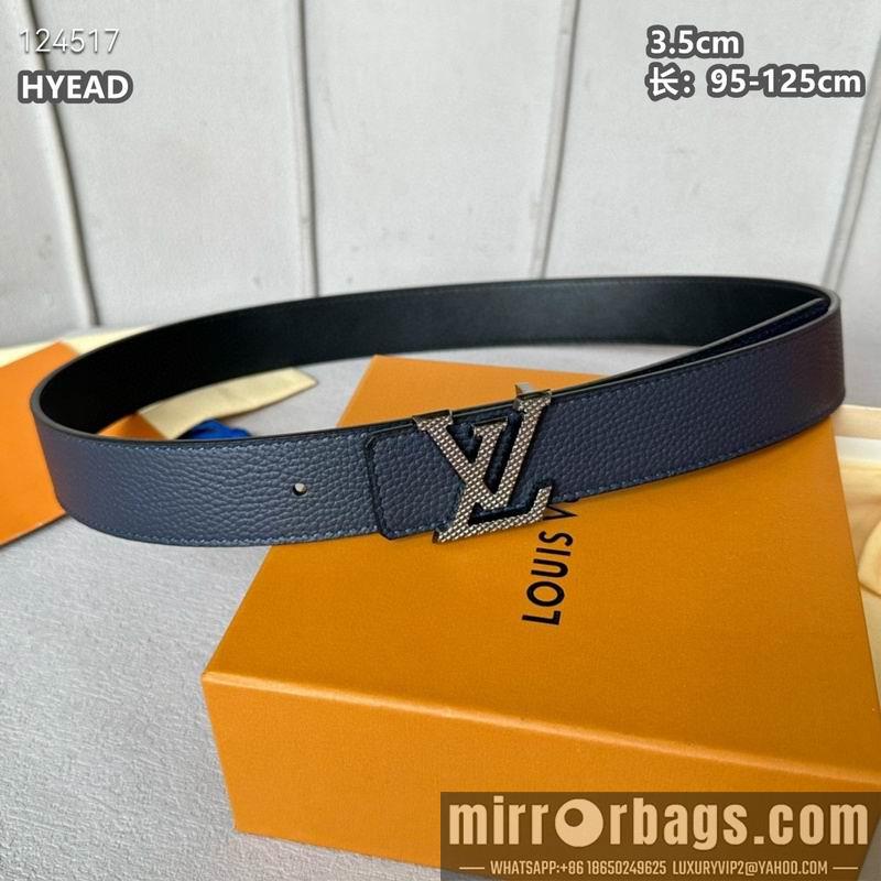 Replica LV belt 35mmX95-125cm 8L10