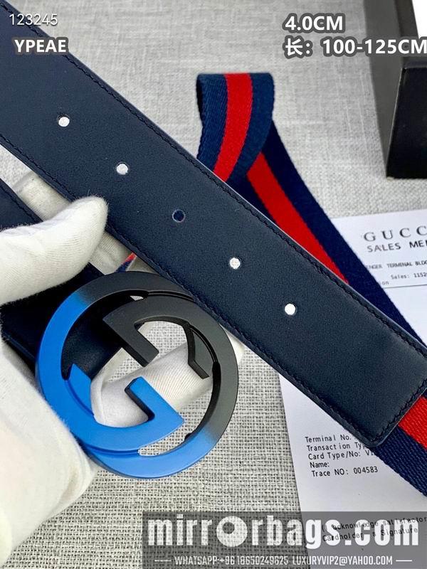 Replica Gucci belt 40mmX100-125cm 8L135