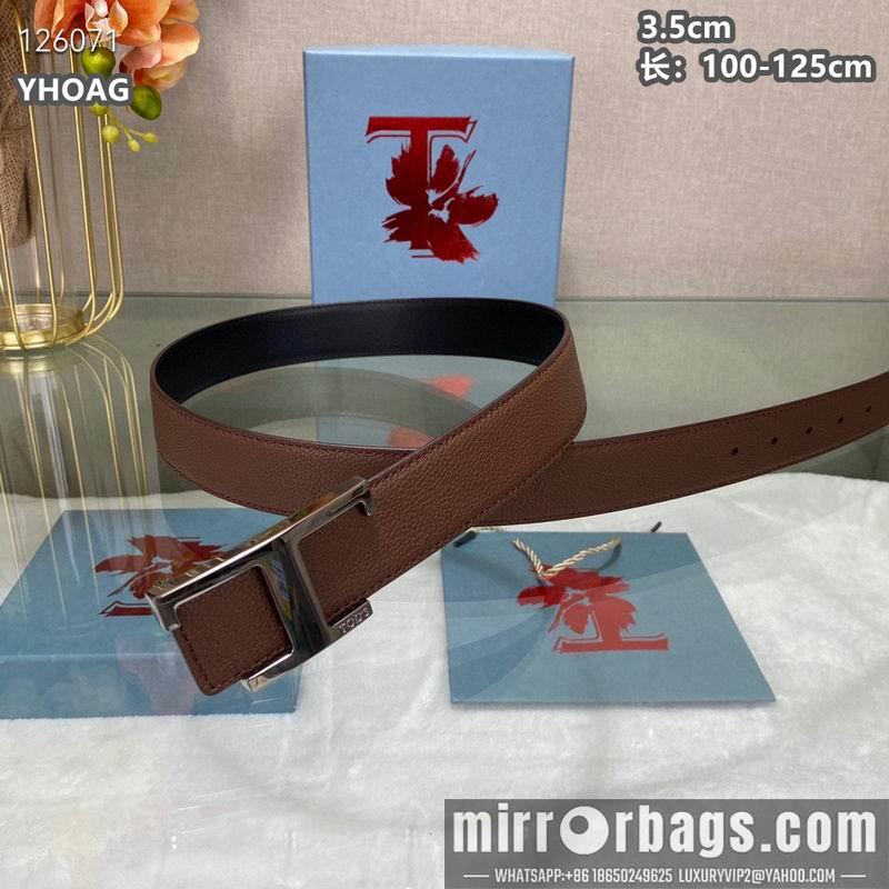 Replica Tod's belt 35mmX100-125cm 8L07