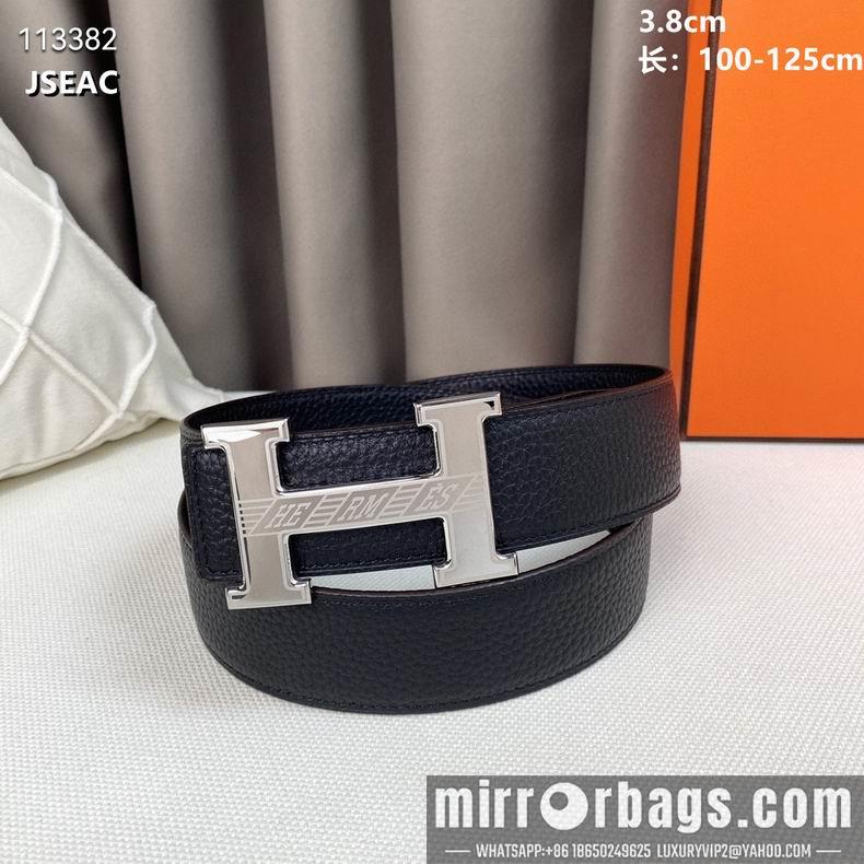 Replica Hermes belt 38mmX100-125cm 8L082501