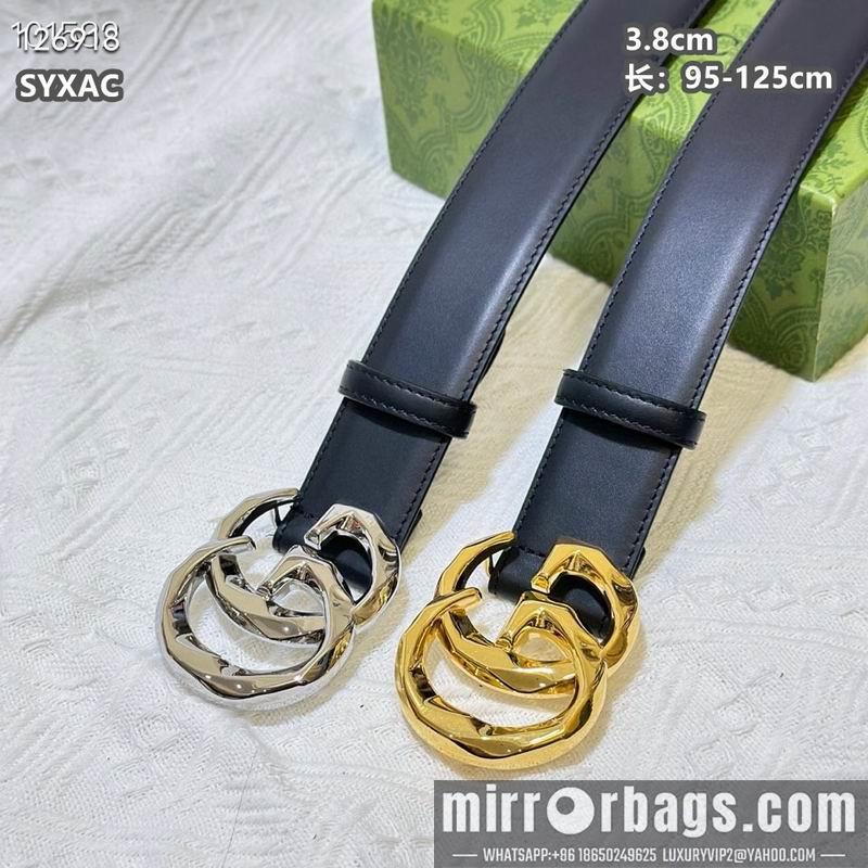 Replica Gucci belt 38mmX95-125cm 8L38
