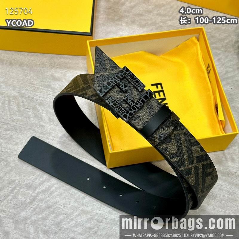 Replica Fendi belt 40mmX100-125cm  8L24