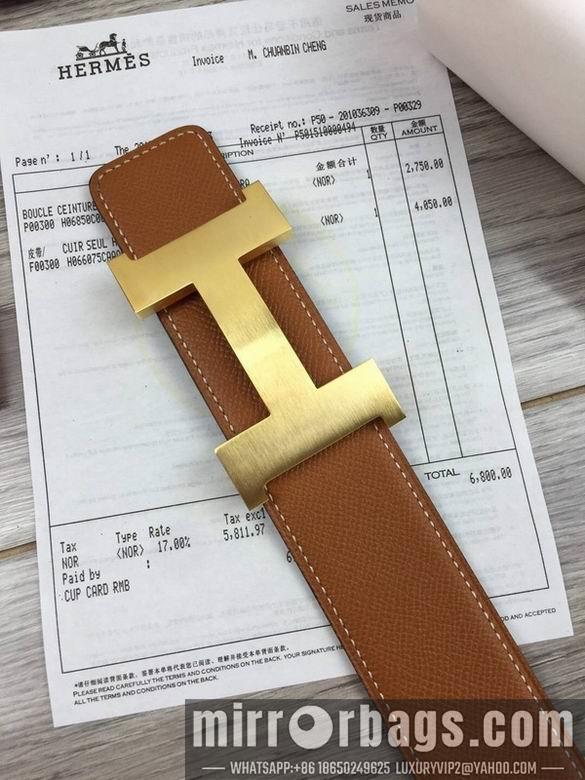 Replica Hermes Belt 38mmX100-125cm 7D20