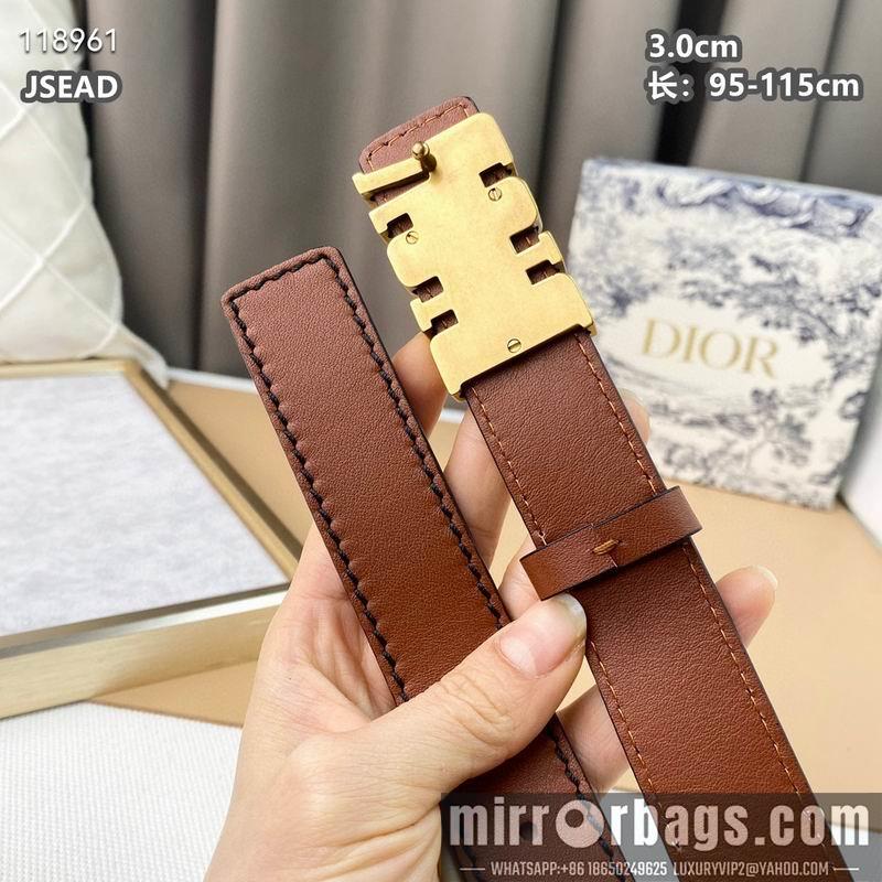 Replica Dior belt 30mmX95-115cm 8L040804