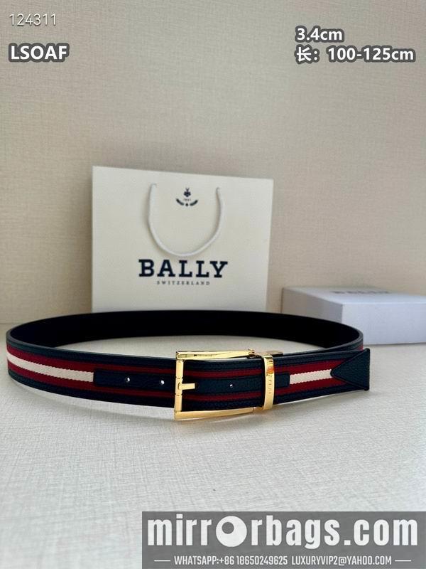 Replica Bally belt 34mmX100-125cm 8L08