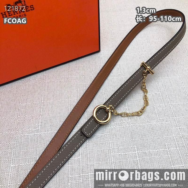 Replica Hermes belt 13mmX95-110cm 8L10