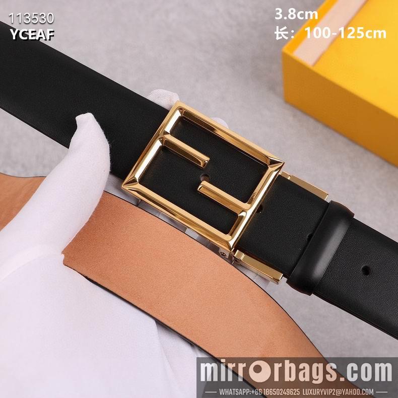 Replica Fendi Belt 38mmX100-125CM 8L22