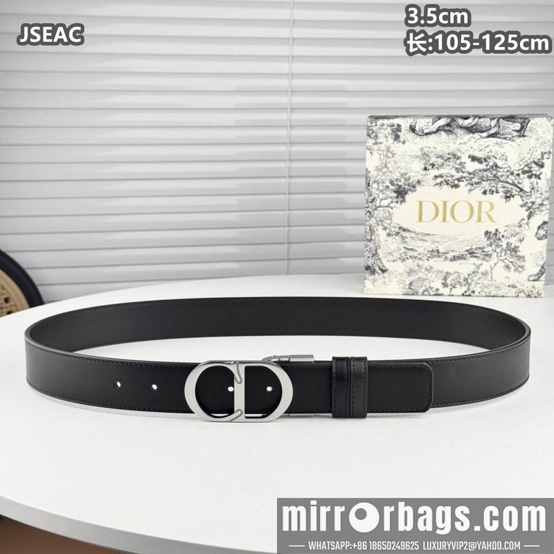 Replica Dior belt 35mmX105-125cm 8L35