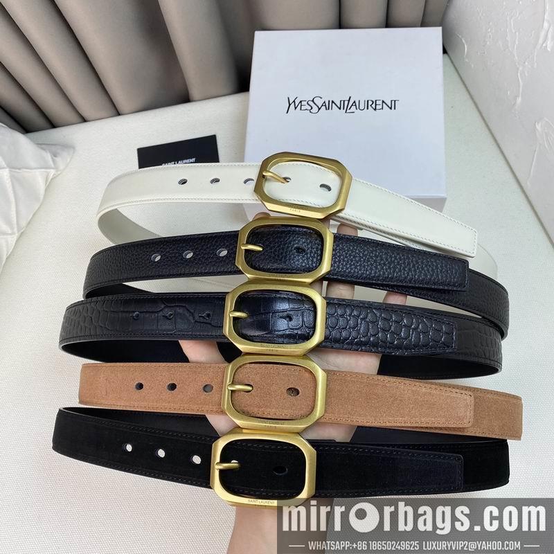Replica YSL belt 30mmX90-115cm 7D01
