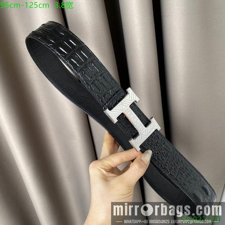 Replica Hermes Belt 38mmX95-125cm 7D105