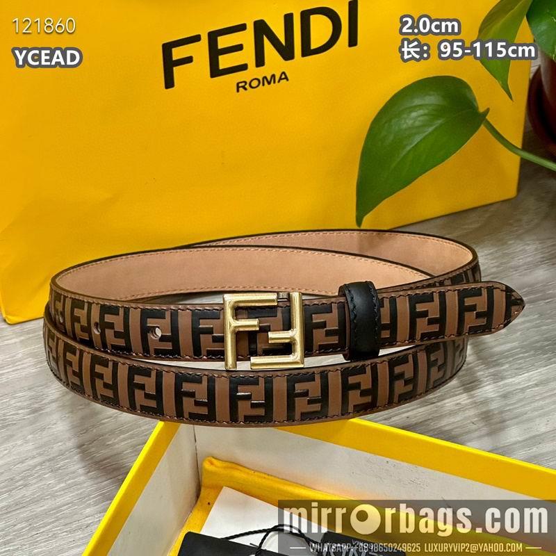 Replica Fendi belt 20mmX95-115cm 8L21