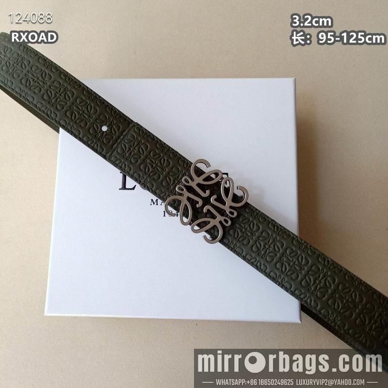 Replica Loewe belt 32mmX95-125cm 8L02