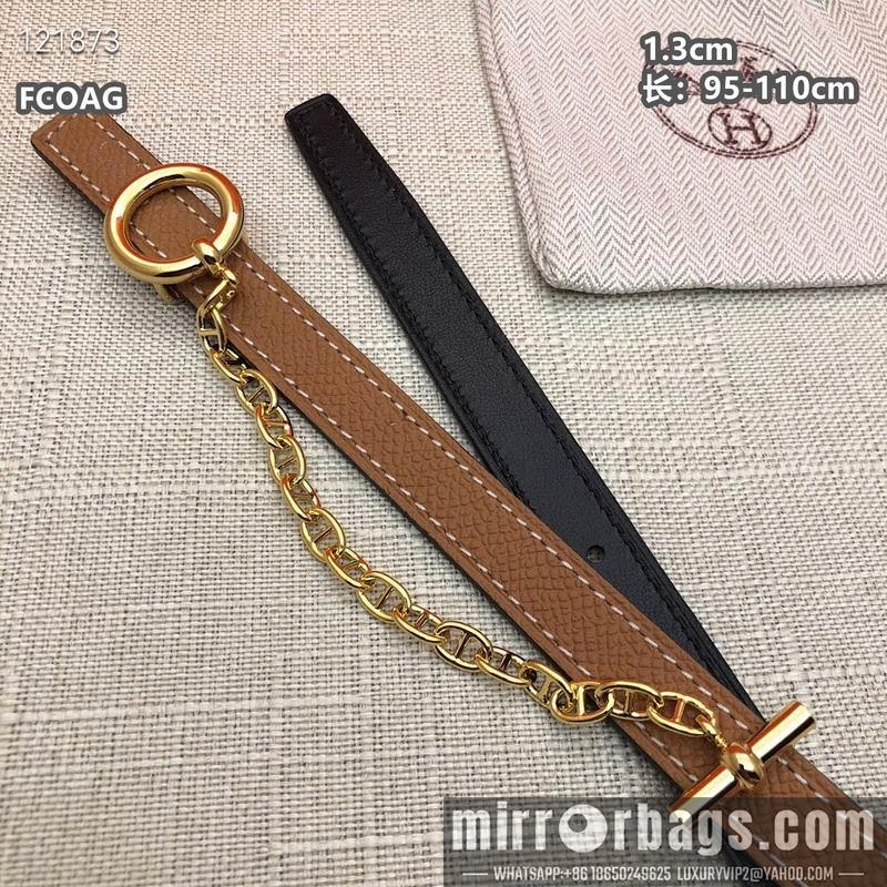 Replica Hermes belt 13mmX95-110cm 8L10