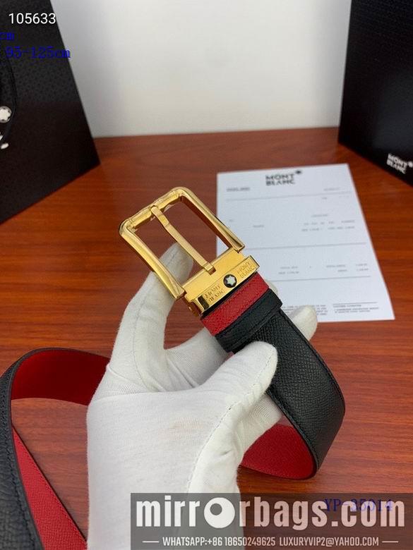 Replica Montblanc Belt 35mmX95-125cm LH01