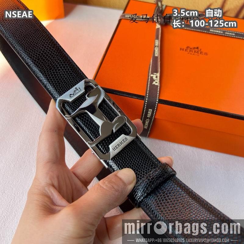 Replica Hermes belt 35mmX100-125cm 8L46