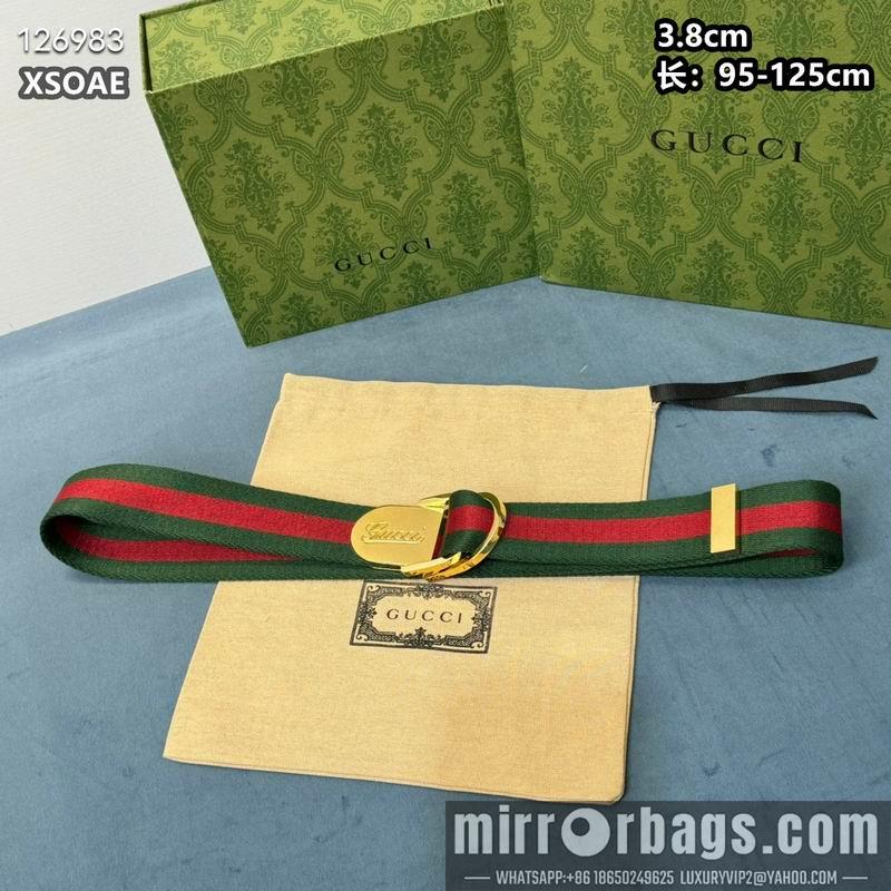 Replica Gucci belt 38mmX95-125cm 8L49