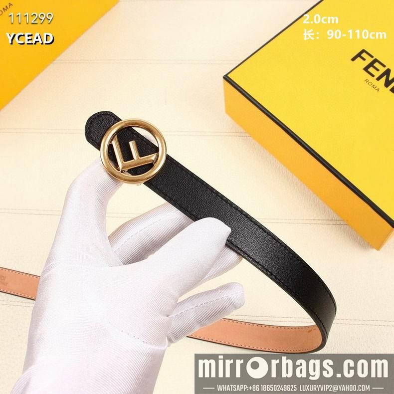 Replica Fendi Belt 20mmX90-110cm 8L07
