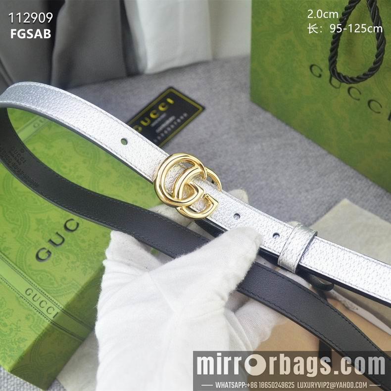 Replica Gucci belt 20mmX95-125cm 8L02