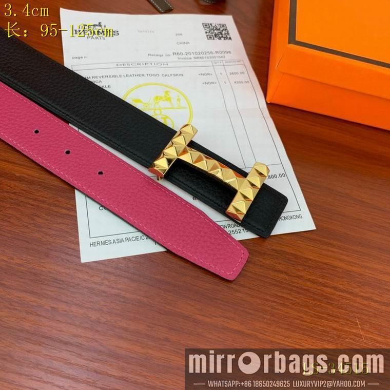Replica Hermes Belt 34mm 95-125cm 8L03