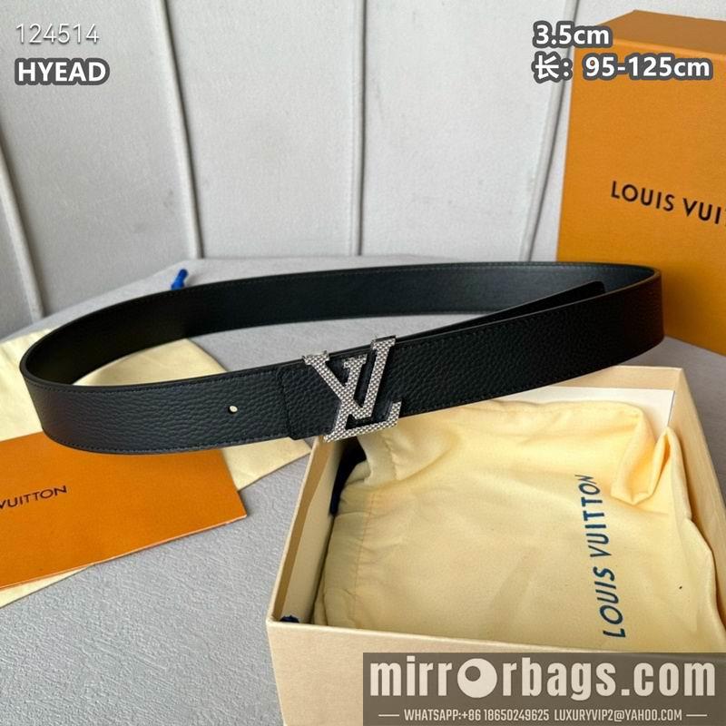 Replica LV belt 35mmX95-125cm 8L10