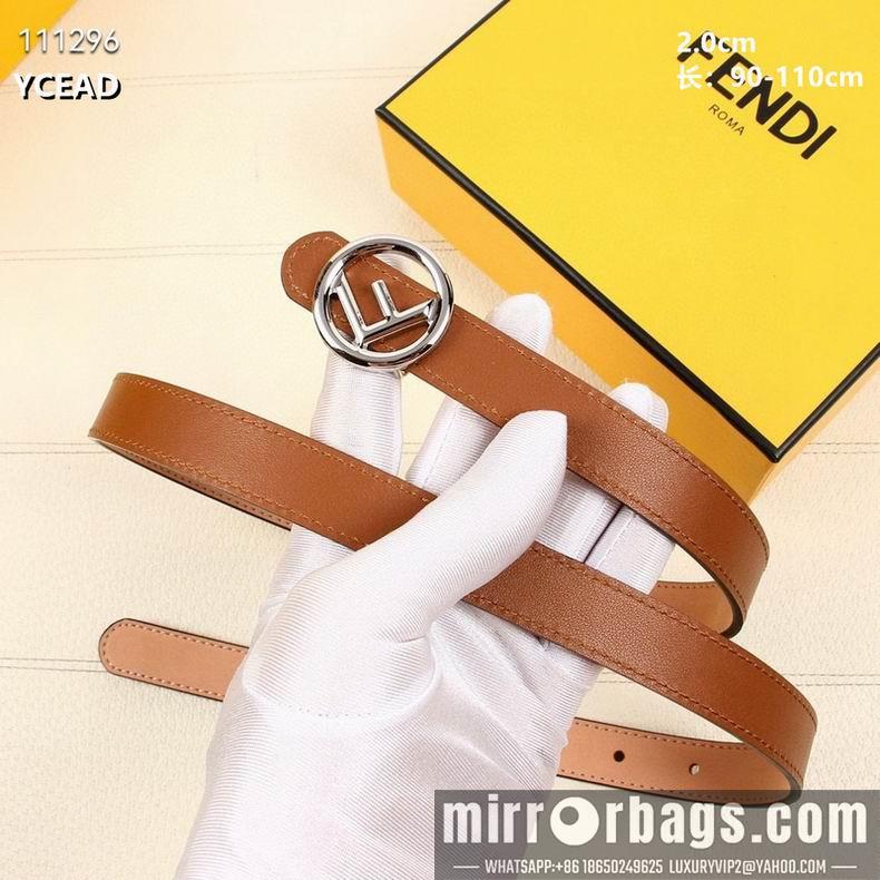 Replica Fendi Belt 20mmX90-110cm 8L07