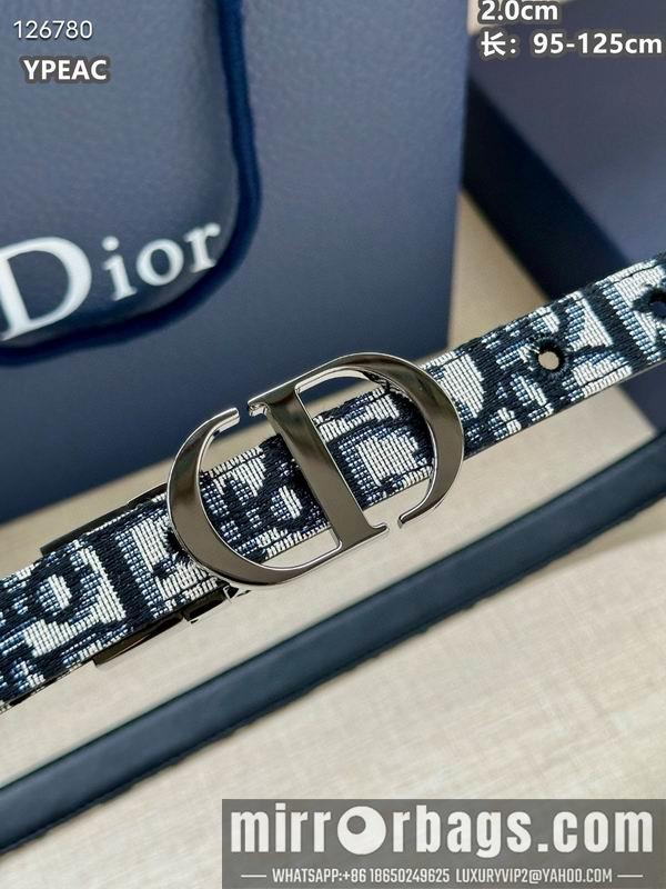 Replica Dior belt 20mmX95-125cm 8L22