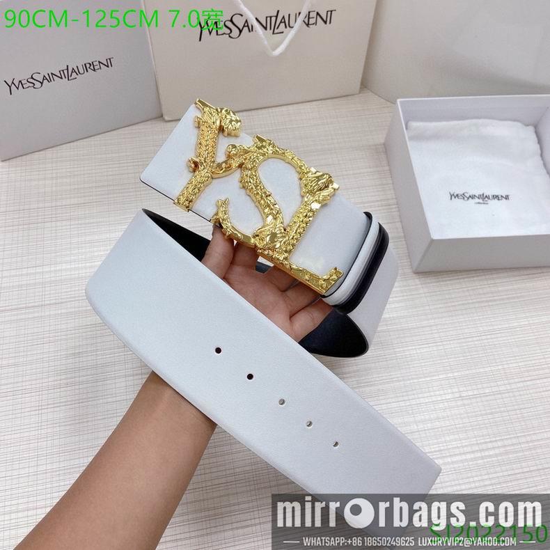Replica YSL Belt 70mmX90-125cm 7D04