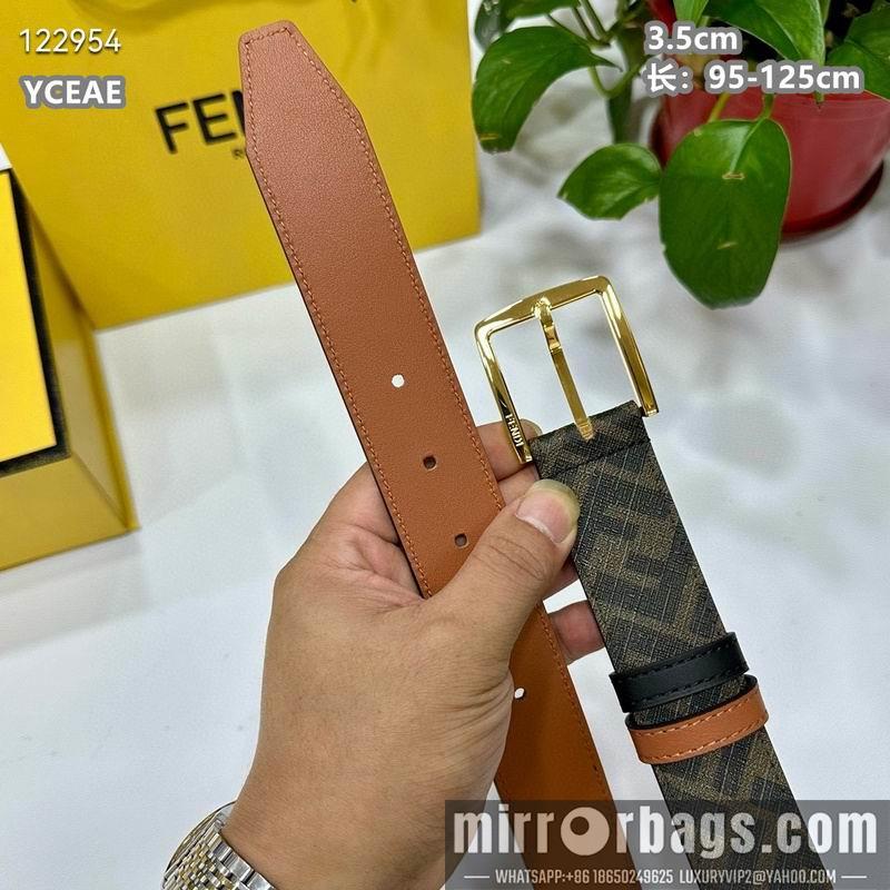 Replica Fendi belt 35mmX95-125cm  8L37