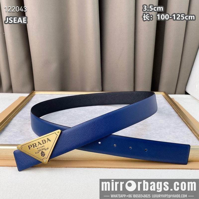 Replica Prada belt 35mmX100-125cm 8L43