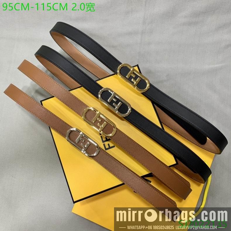 Replica Fendi Belt 20mmX95-115cm 7D08