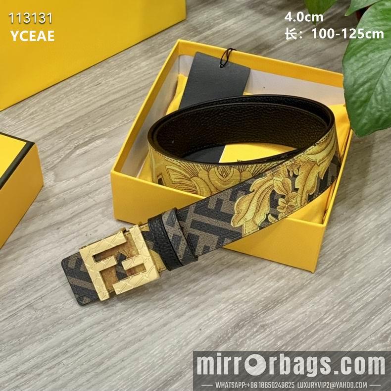 Replica Fendi Belt 40mmX100-125cm 8L37