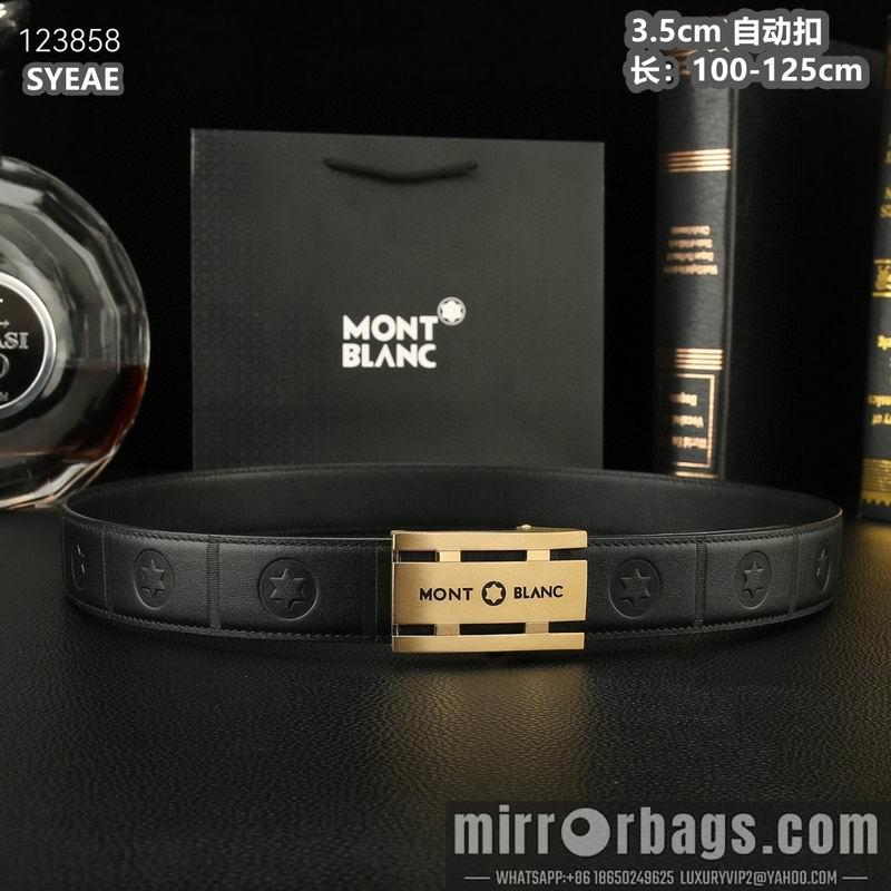 Replica Montlanc belt 35mmX100-125cm 8L52