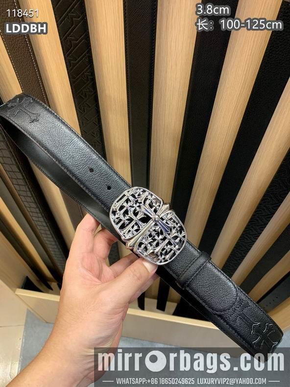 Replica Chrome Hearts belt 38mmX100-125cm 8L19