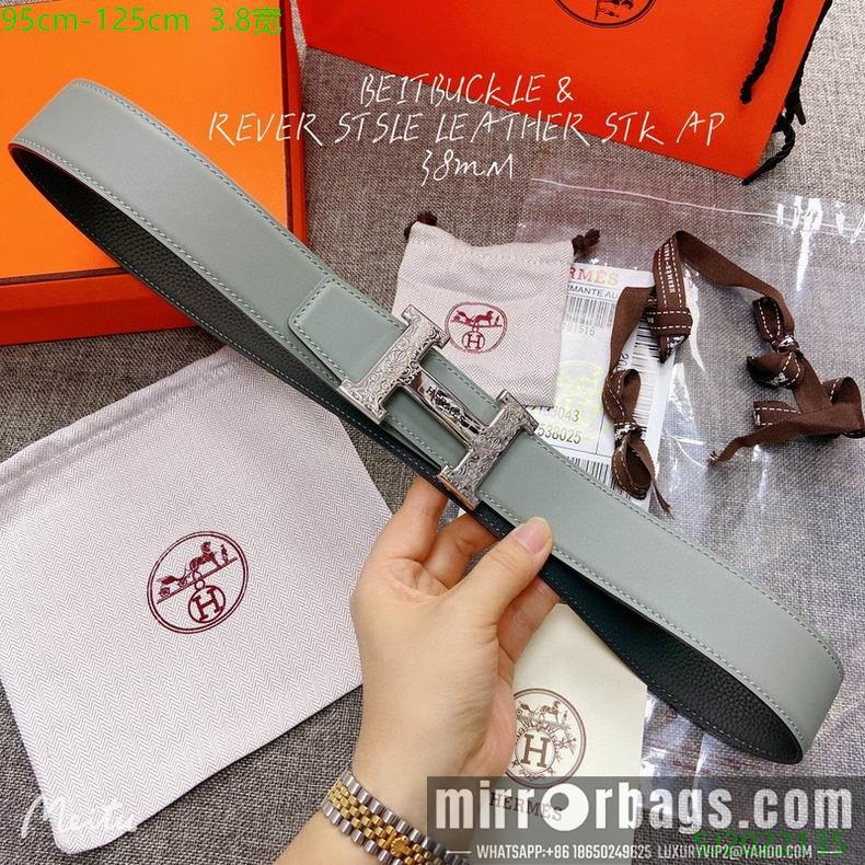 Replica Hermes Belt 38mmX95-125cm 7D119
