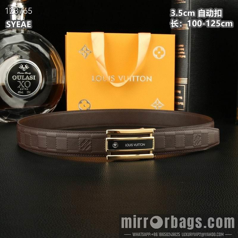 Replica LV belt 35mmX100-125cm 8L62