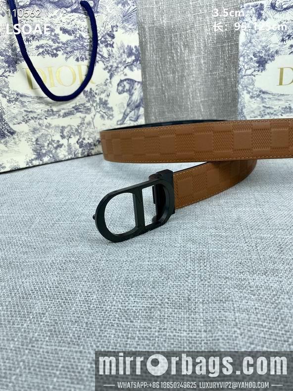 Replica Dior Belt 35mm 95-125cm 8L08