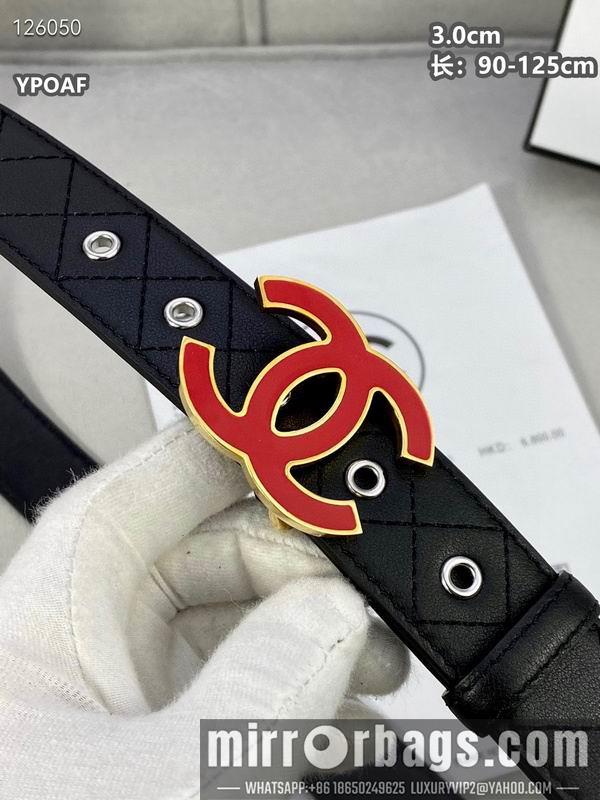 Replica Chanel belt 30mmX90-125cm 8L12
