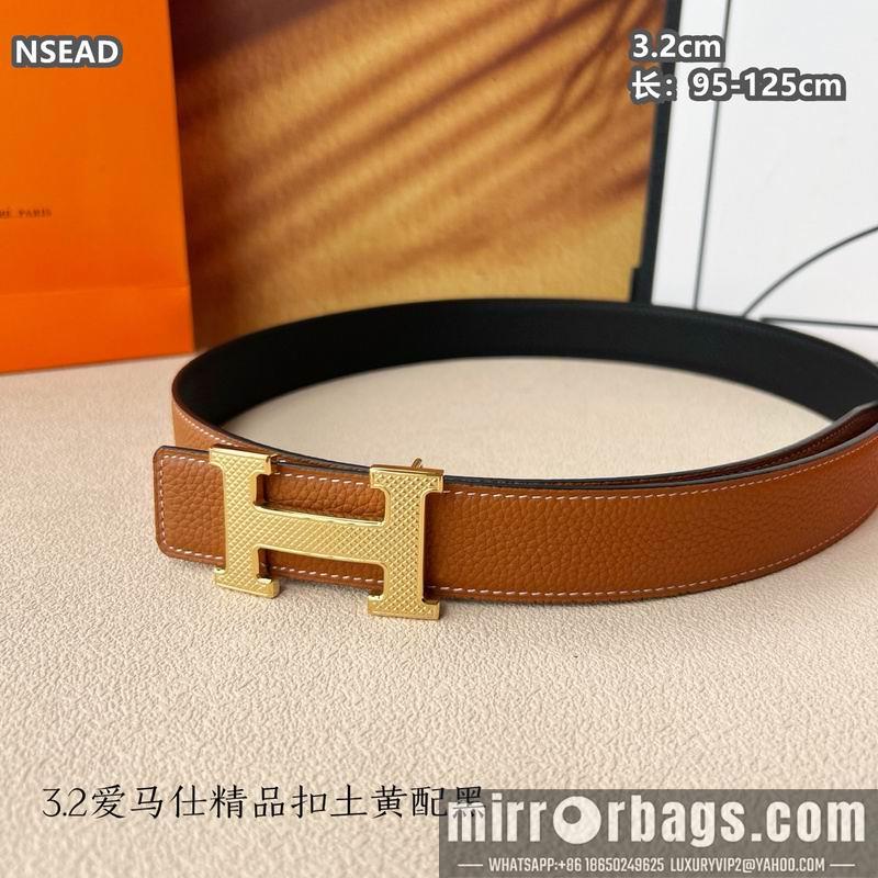 Replica Hermes belt 32mmX95-125cm 8L36