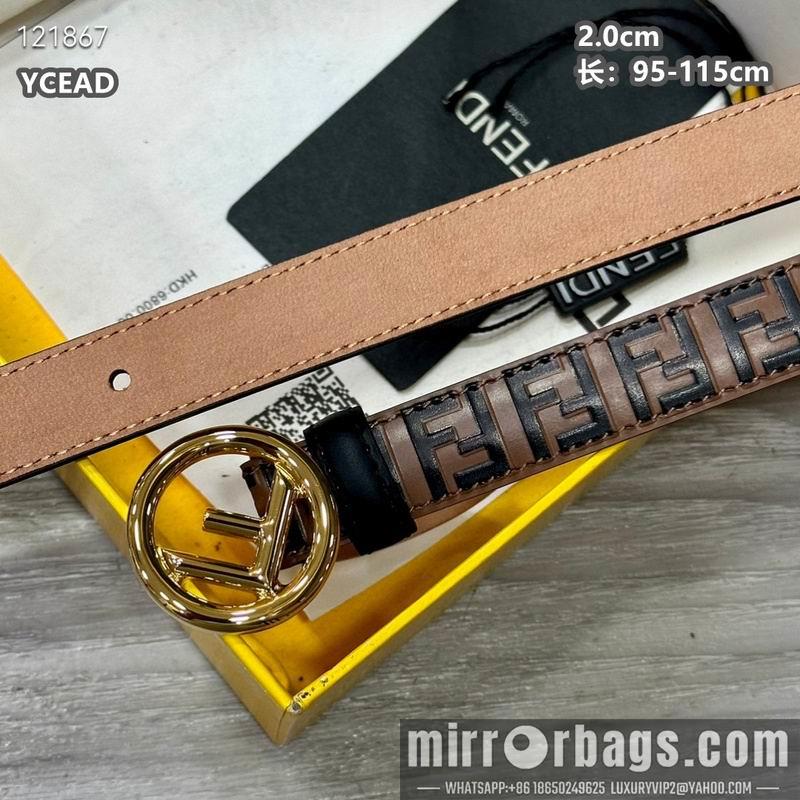 Replica Fendi belt 20mmX95-115cm 8L20