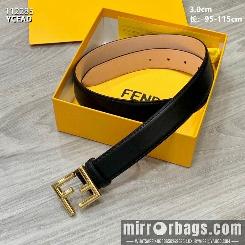 Replica Fendi Belt 30mmX95-115cm 8L08