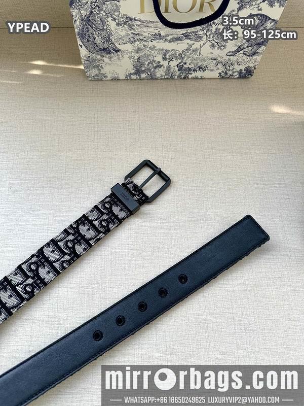 Replica Dior belt 35mmX95-125cm 8L39