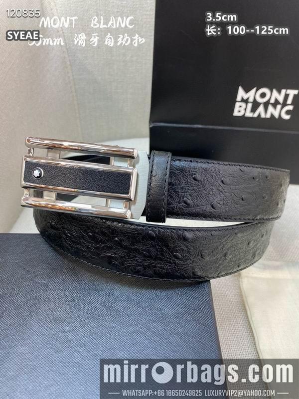 Replica Montblanc belt 自动扣 35mmX100-125cm 8L072015